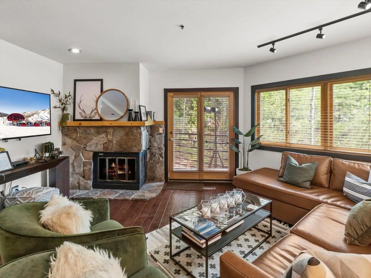 Villa Gorgeous 1Br Steps From Lifts With Private Hot Tub Park City Exterior foto